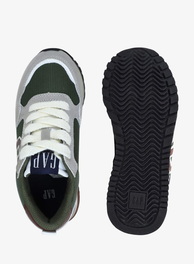 GAP Boys' Colourblock Sneakers with Lace-Up Closure - NEW YORK II - Image 3