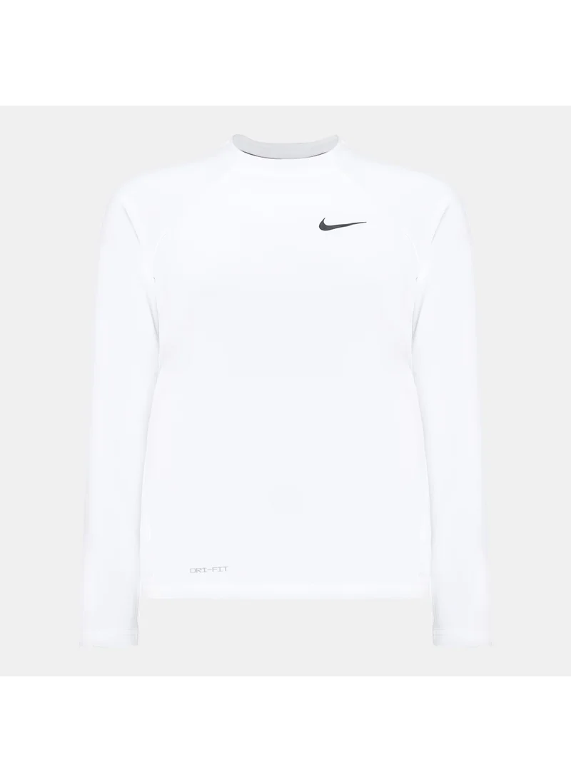 Nike Women's Essential Long Sleeve Hydroguard Rashguard