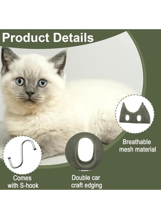 SUNSAR Cat Grooming Bag, Pet Grooming Hammock Cat Groming Bag Large Dog Groming Hammock, Cats Groomiing Hammockk for Dog & Cats Trim Nails - Image 3