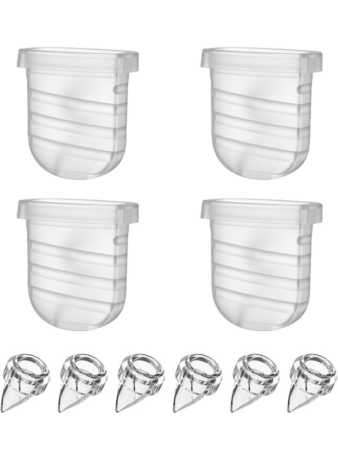 Gowing قطع مضخة الثدي القابلة للارتداء لجهاز موديل S32، قطع استبدال مضخة الثدي تشمل صمام بطة، غشاء سيليكون - Image 1