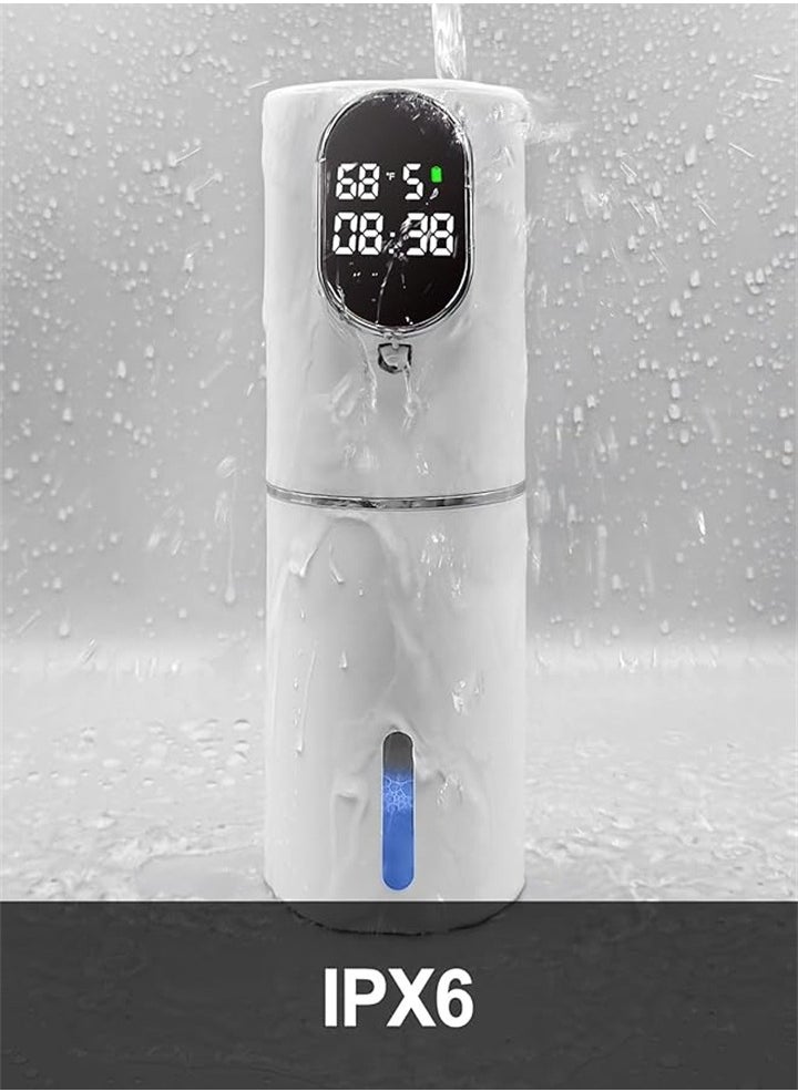 Generic - New automatic foam smart sensor soap dispenser, waterproof and rechargeable, automatic foam contactless soap dispenser, suitable for bathroom, kitchen and toilet - Image 1