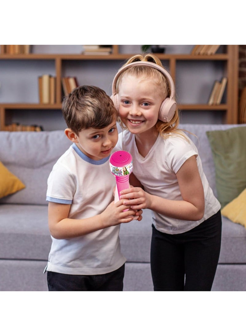 Arabest Kids Microphone Toy with Stand, Enhanced Connectivity for MP3, Mobile Phone, Karaoke Machine for Kids,Birthday Gift for Girls and Boys | Toy for Kids Ages 4, 5, 6, 7, 8+ Years Old (Blue) - Image 2