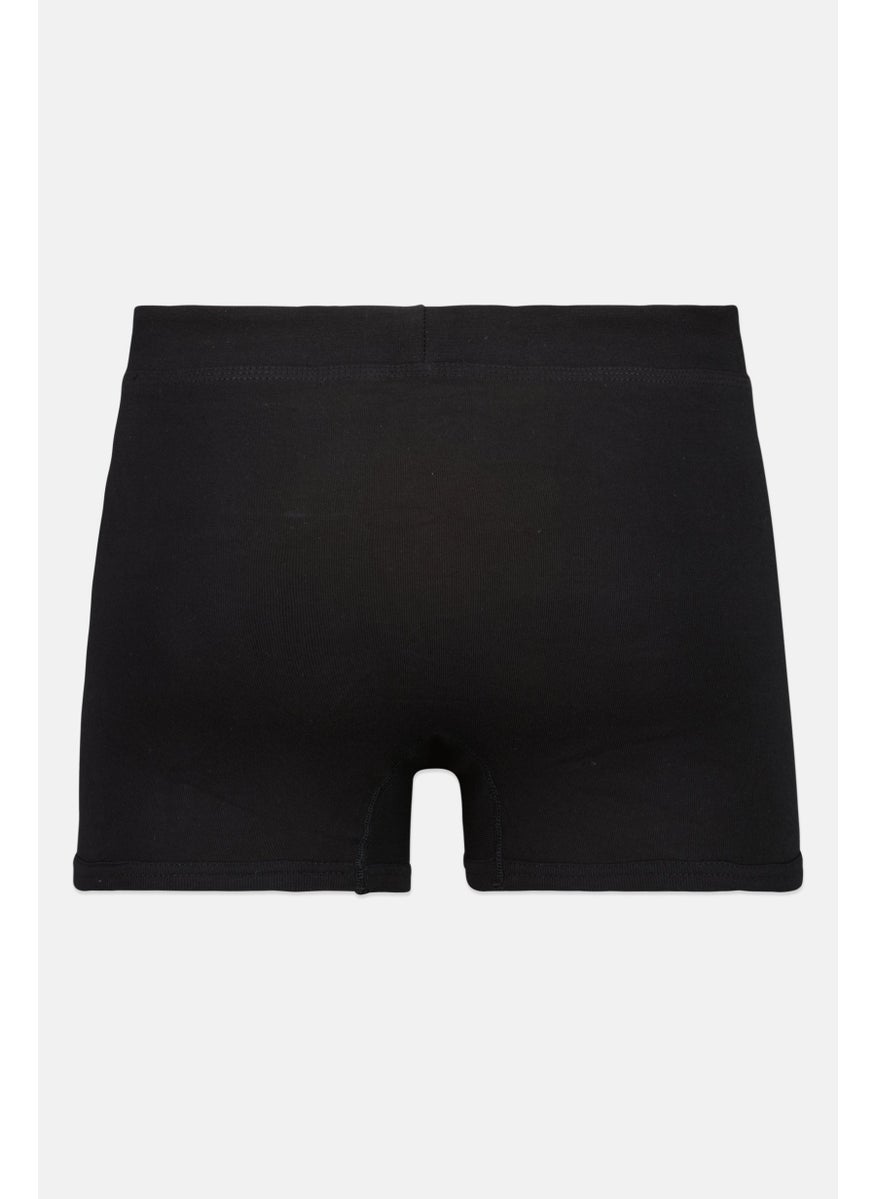 French Connection Men Brand Logo Pull On Trunks, Black  - Image 2