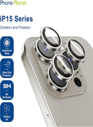 Camera lens protector for iPhone 15 Pro Max and iPhone 15 Pro, suitable for the case to protect the camera against shocks - pzsku/ZC23BA3CC6545FAD7045AZ/45/_/1722789116/8c8cfbdf-91e9-4946-bd0e-ec032119c285