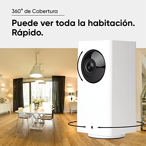 Wyze Cam Pan v2 1080p Pan/Tilt/Zoom Wi-Fi Indoor Smart Home Camera with Color Night Vision, 2-Way Audio, Compatible with Alexa & The Google Assistant, White - Image 5