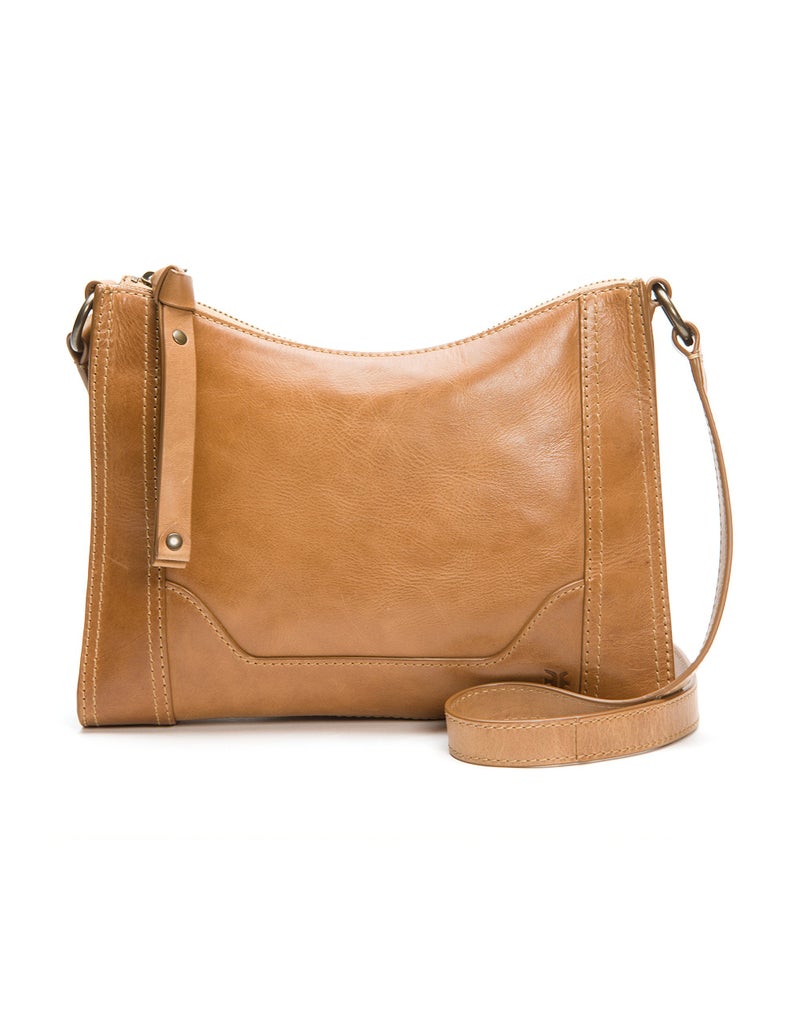 Frye Melissa Zip Crossbody Bag, Stylish Handbag with Adjustable Strap & Pockets, Beige - Image 4