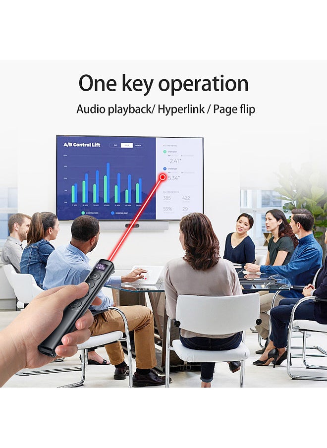 Generic Laser Presentation Pointer 2.4G Wireless Demonstration Remote Control Pen for PowerPoint PPT  - Image 2