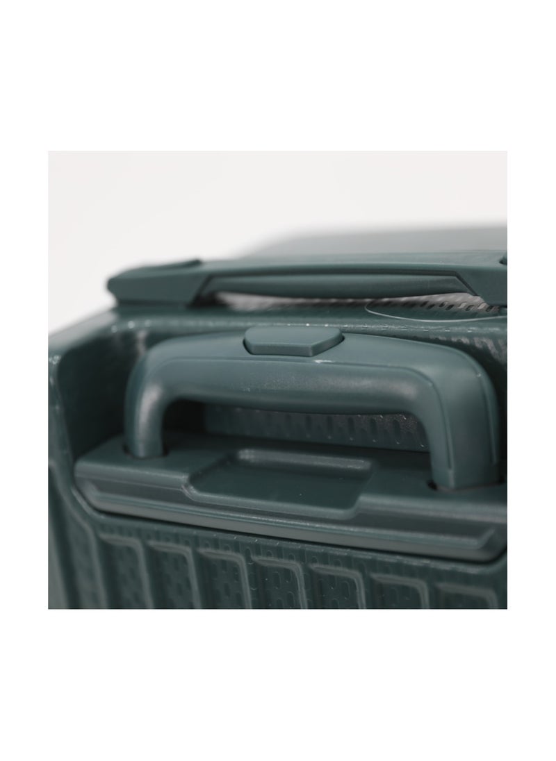 GIORDANO - Hardshell Luggage Spinner Trolley Bag 3 Pieces Set,Green (S-20",M-24",L-28") - Image 1