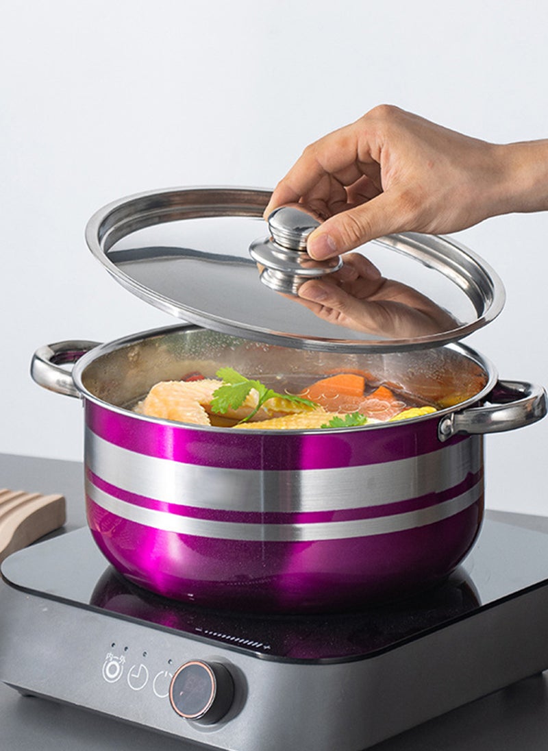 Sharpdo Pots and Pans Set, Household Soup Pot Combination, Suitable for Various Stoves  - Image 5