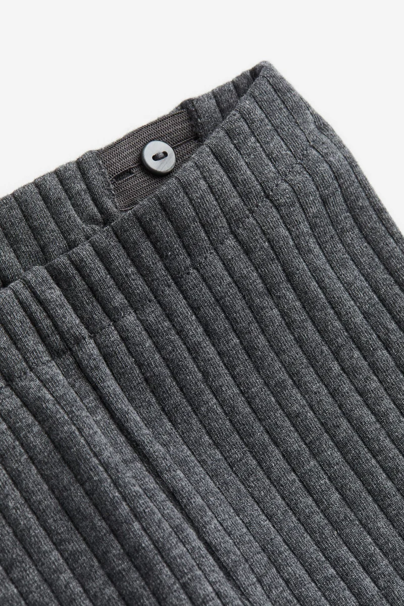 H&M 2-piece ribbed jersey set