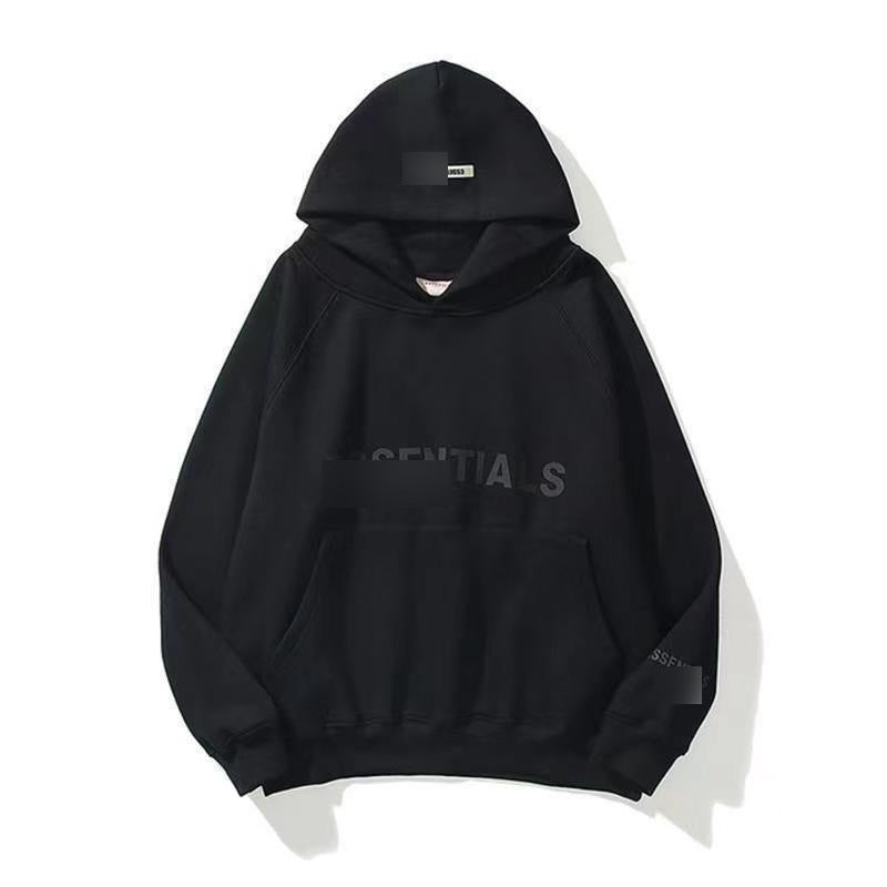 2024 Autumn Winter Unisex Hoodie Casual Loose Fit Sweatshirt khakis with logo  - Image 3