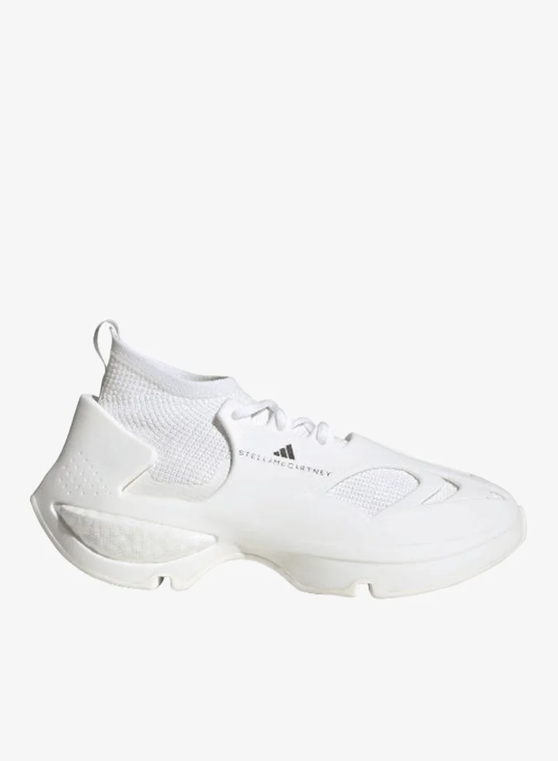 adidas أحذية تدريب رياضية للجري للجنسين باللون الأبيض