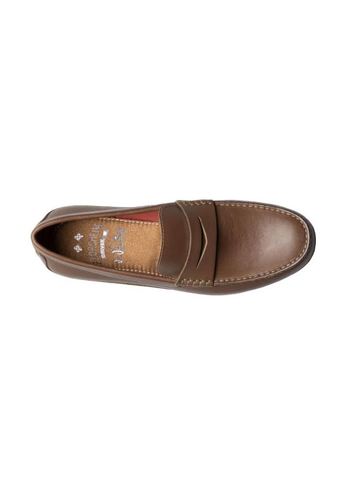 Florsheim حذاء فلورشايم للرجال طراز ثروتل باني لوفر بلون بني كريزي هورس II - Image 5