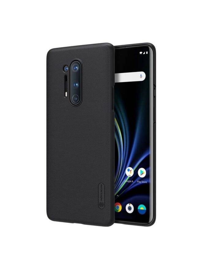 Nillkin Super Frosted Shield Hard Pc Back Case Cover For Oneplus 8 Pro Black - Image 3