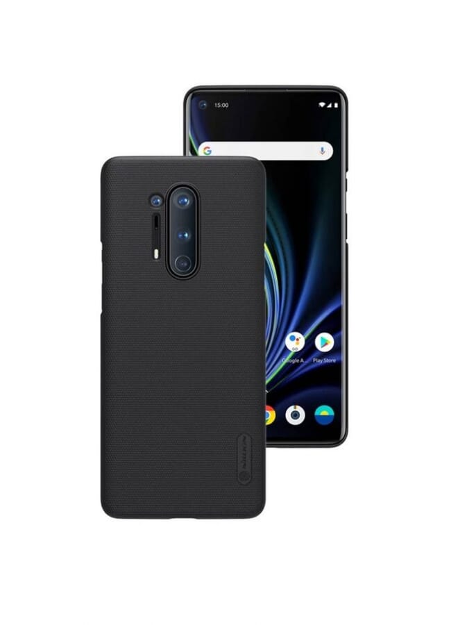 Nillkin Super Frosted Shield Hard Pc Back Case Cover For Oneplus 8 Pro Black - Image 2