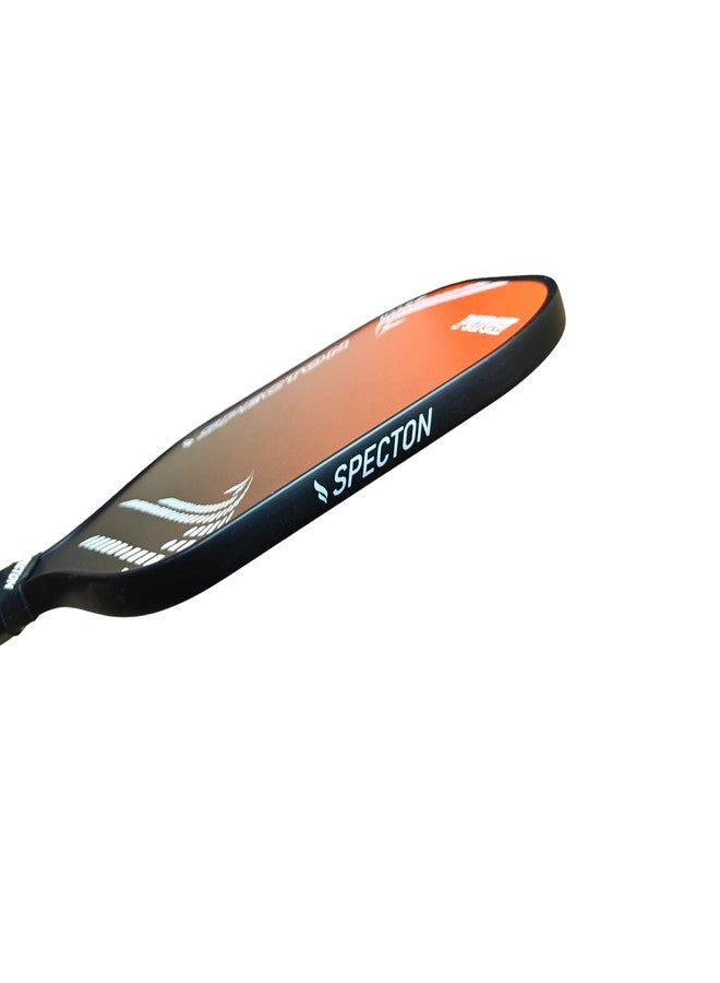 Specton Punch Pickleball Paddle, Fiberglass with PP Honey Comb Core, Lightweight, Cushion Comfort Grip with 10mm Thickness, Ideal for Indoor/Outdoor Play, 220gram (Randiant Orange) - Image 4