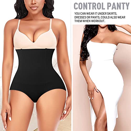 Keepcart Women's Spandex & Nylon Tummy Control Panties (Pack Of 1) (Kp-Shortblack-2Xl_Black1_2Xl) - Image 5