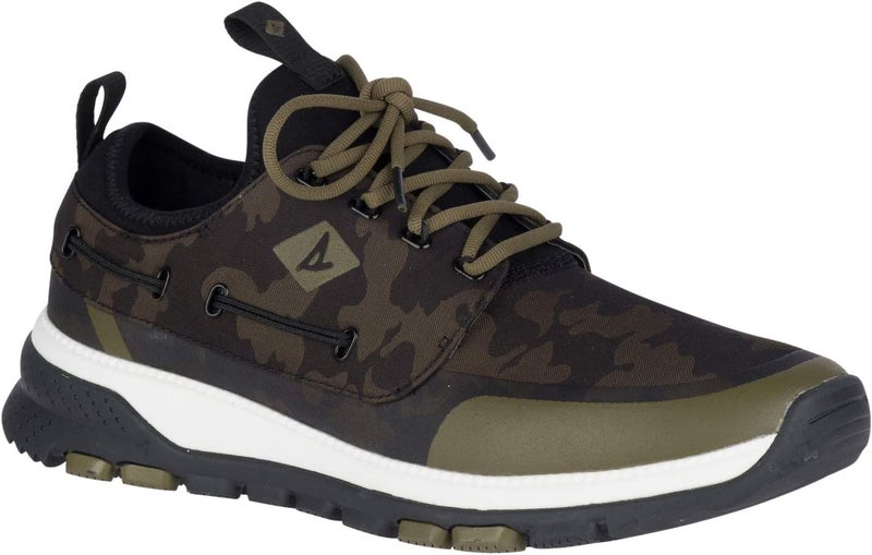 SPERRY TOP SIDER Lace-Up Camo Sneakers - Image 1