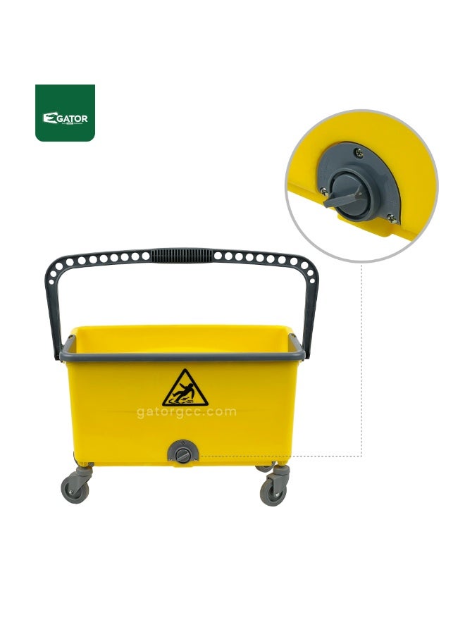 Gator Professional Wide Cleaning Bucket 25LTR - Image 3