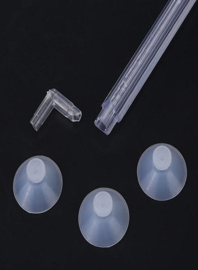 فديت ستارة هواء لحوض أسماك Fdit، قضيب إطلاق فقاعات، موزع بلاستيكي شفاف اللون - Image 4