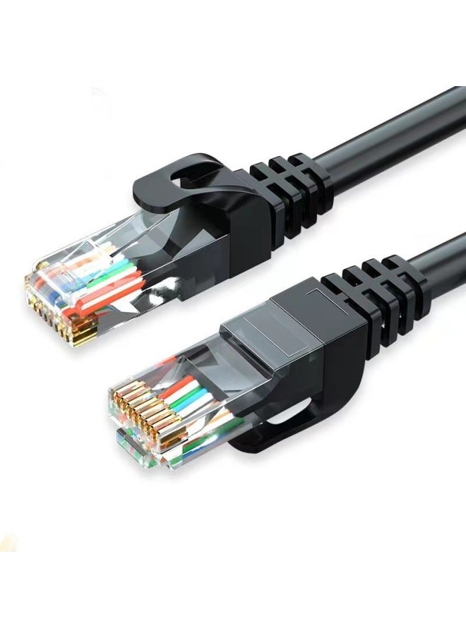 Generic - Super Category 6 Network Cable Category 6 Unshielded Network Jumper Household Gigabit Finished RJ-45 Network Cable Router Network Cable-Color:Six Types Of Gray Conventional-Line Length:1.5 M - Image 1