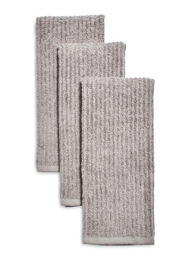 Sur La Table Bar Mop Kitchen Towels, Set of 3, Plush 100% Turkish Cotton Terry Towels for Industrial-Style Heavy Kitchen Use, Set of 3 - Image 2