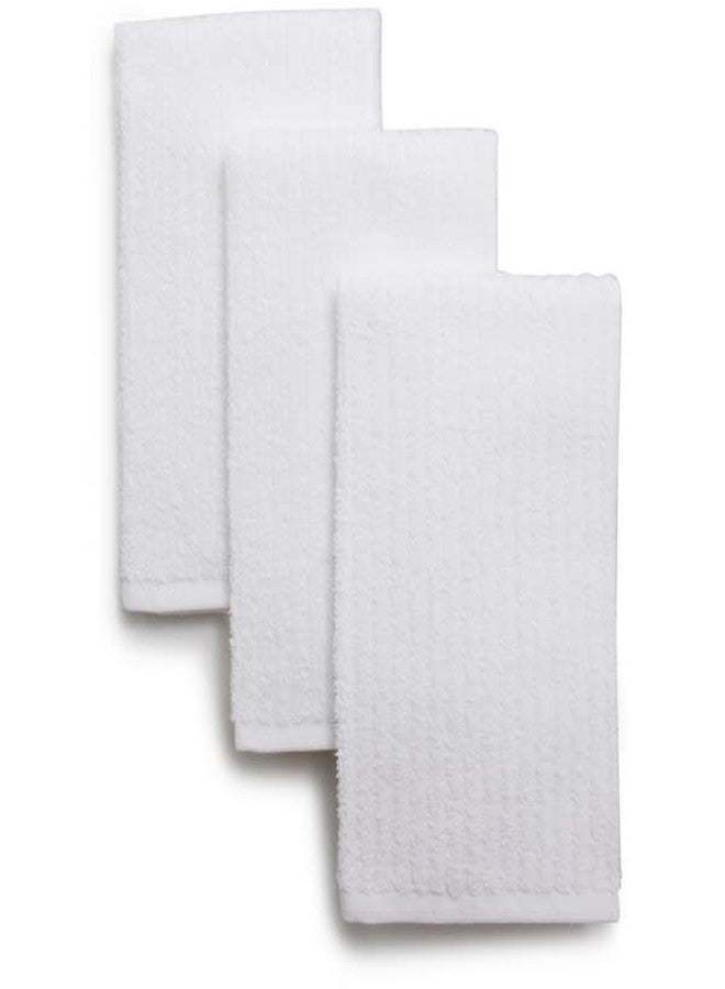 Sur La Table Bar Mop Kitchen Towels, Set of 3, Plush 100% Turkish Cotton Terry Towels for Industrial-Style Heavy Kitchen Use, Set of 3 - Image 4