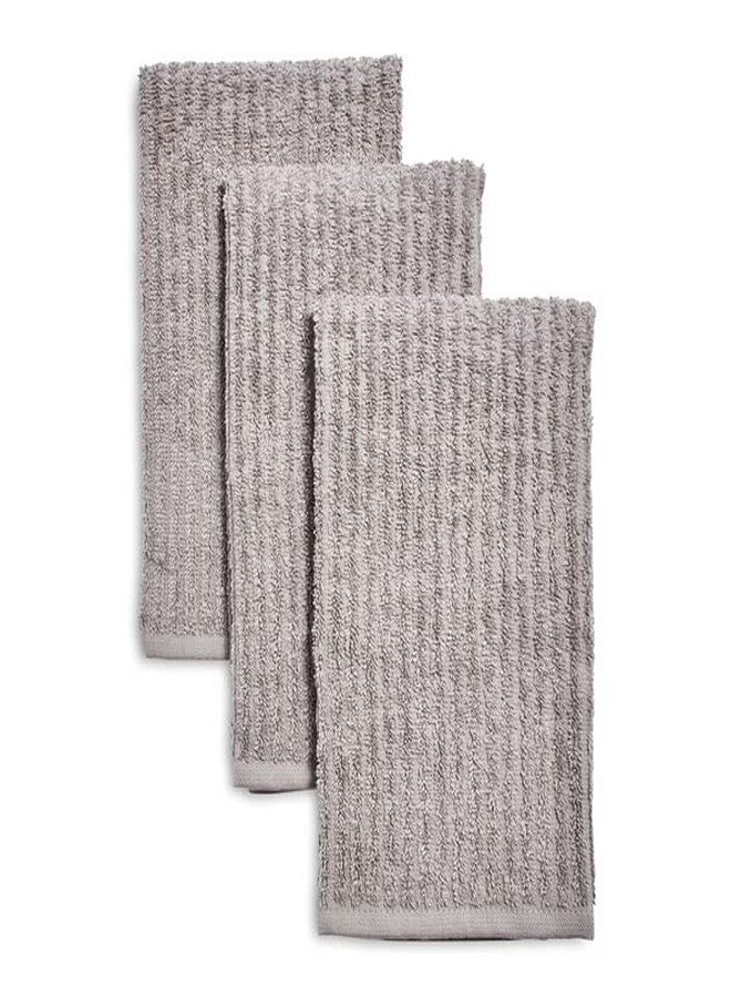 Sur La Table Bar Mop Kitchen Towels, Set of 3, Plush 100% Turkish Cotton Terry Towels for Industrial-Style Heavy Kitchen Use, Set of 3 - Image 3