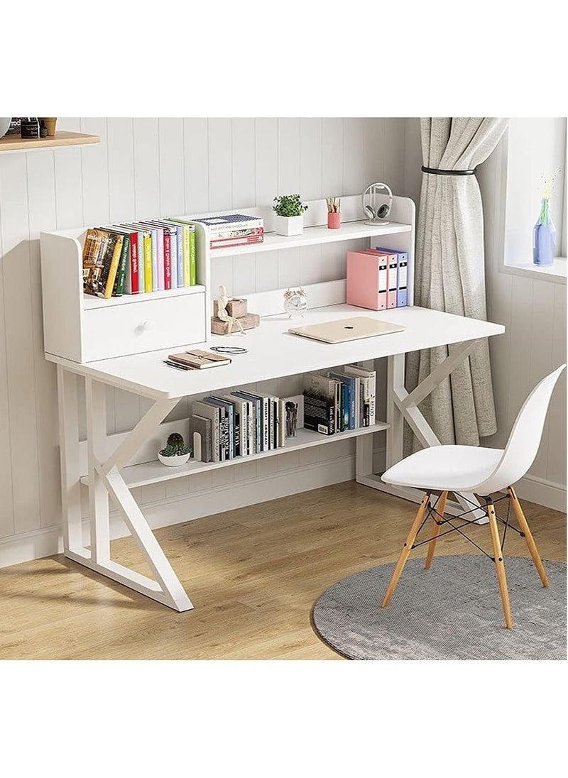 DubaiGallery - Desks, Simple Desk Bedroom Computer Desk Simple Desktop Computer Home Rectangular Rental Room Student Reading Table Laptop Tables - Image 1