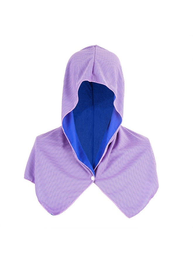 MANBO Cool and refreshing silk sun-protective towel for summer - lightweight, breathable, UV-protective, suitable for everyday wear. - Image 1