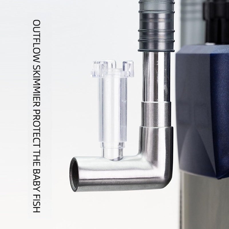 Aquarium Surfaces Oil Skimmer Tube For Clear Water Pipe For Fishtank Prevents Grease Aquarium Surfaces Net - Image 3