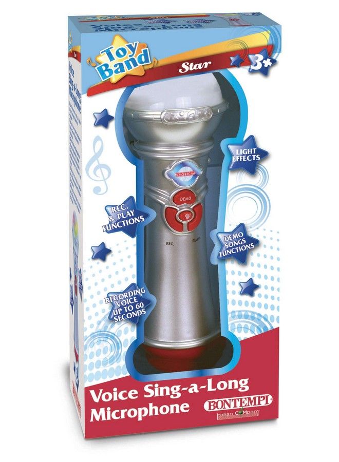 Bontempi Karaoke Engraving And Sketching Microphone With Melodies And Luminous Effects 19 Cm Multicolour (412720) - Image 3