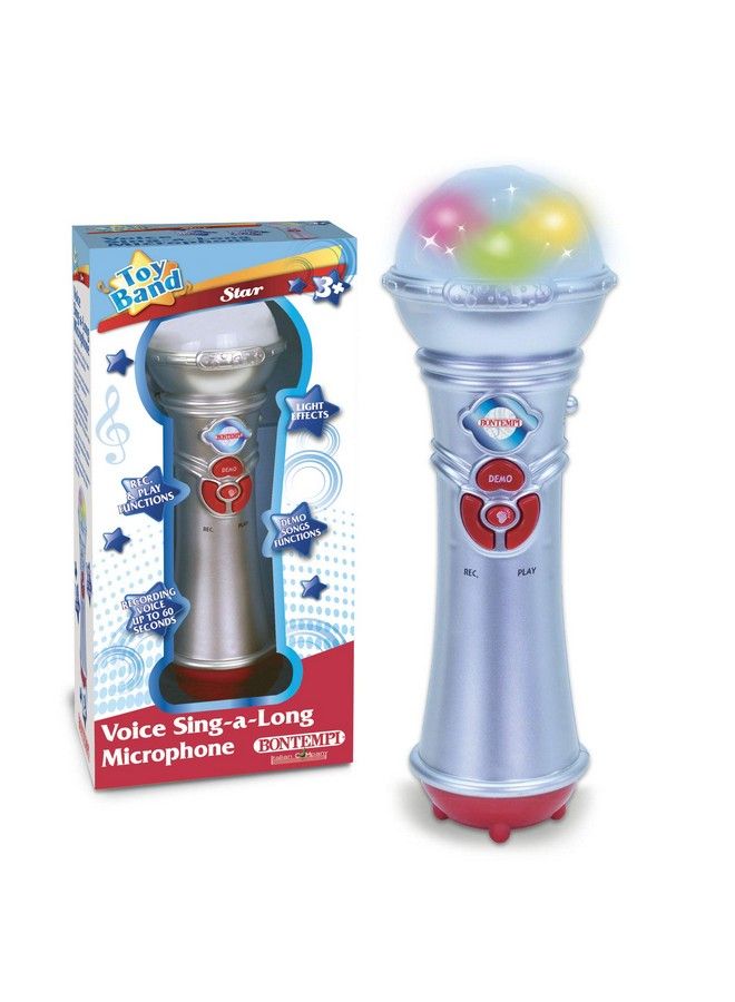 Bontempi Karaoke Engraving And Sketching Microphone With Melodies And Luminous Effects 19 Cm Multicolour (412720) - Image 1