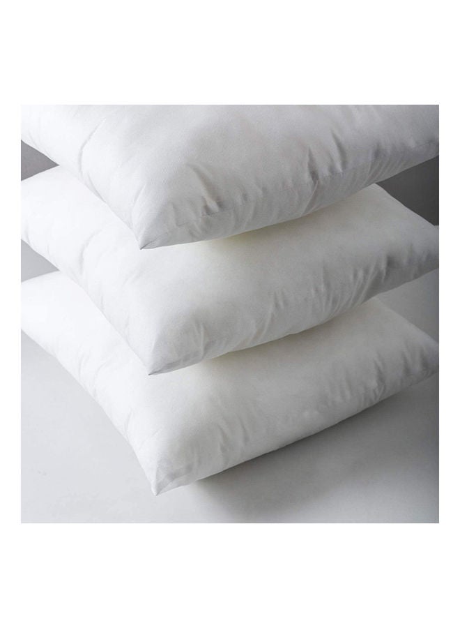 Hotel Linen Klub Cushion Filler Pack of 3pcs- Fabric: Non Woven , Filling 300grams Non Siliconized Fiber - Size : 40 x 40cm  - Image 1