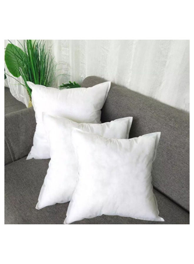 Hotel Linen Klub Cushion Filler Pack of 3pcs- Fabric: Non Woven , Filling 300grams Non Siliconized Fiber - Size : 40 x 40cm  - Image 2