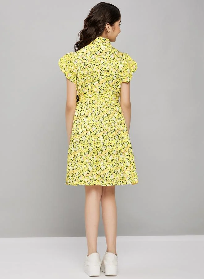 Stylo Bug Floral Belted Dress