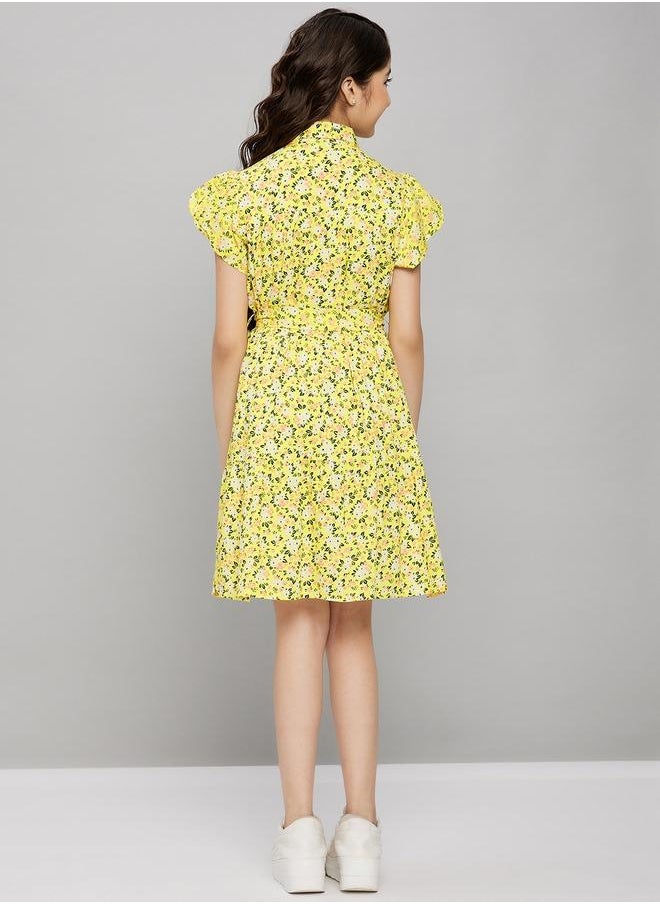 Stylo Bug Floral Belted Dress  - Image 5