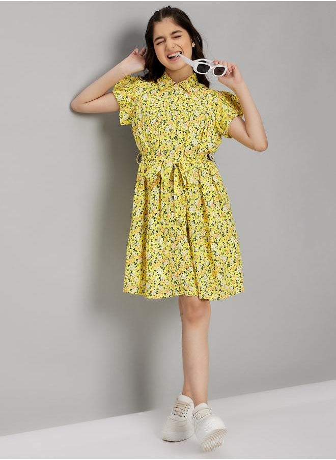 Stylo Bug Floral Belted Dress  - Image 2