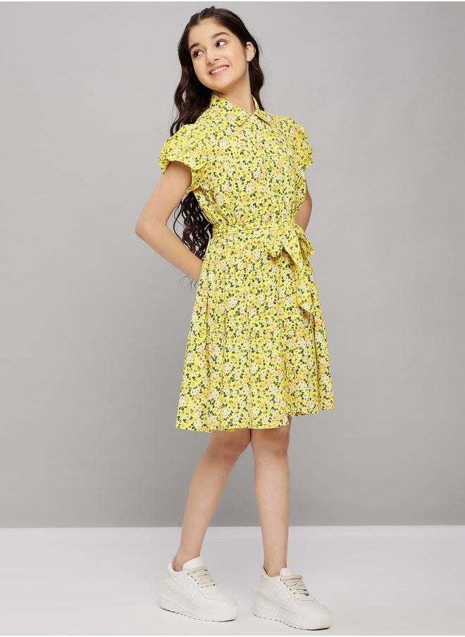Stylo Bug Floral Belted Dress  - Image 4