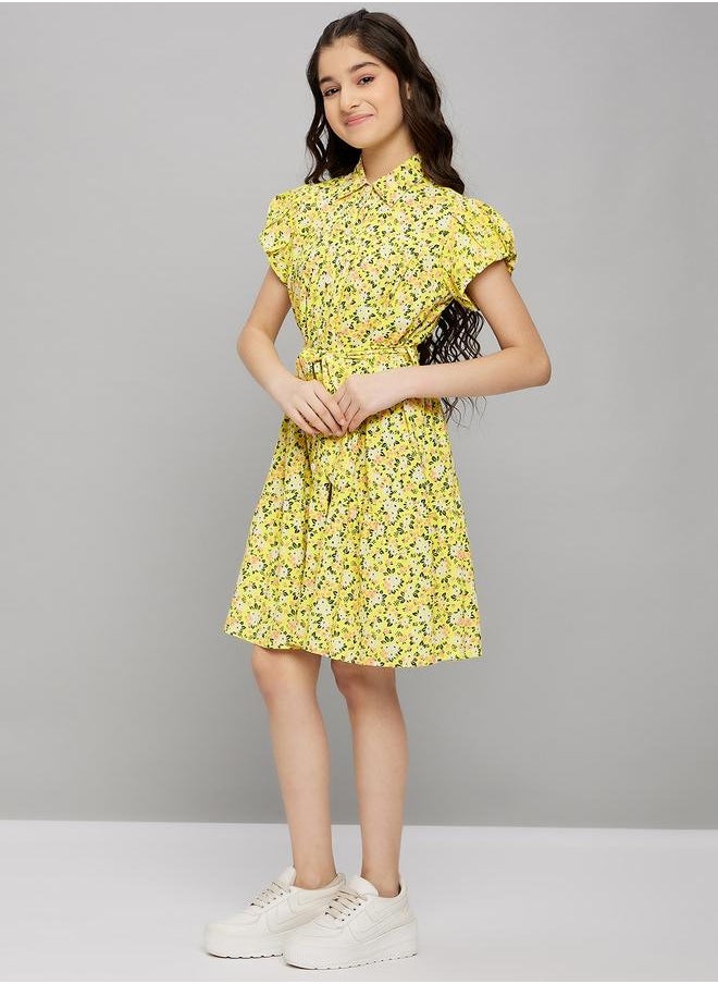 Stylo Bug Floral Belted Dress  - Image 3