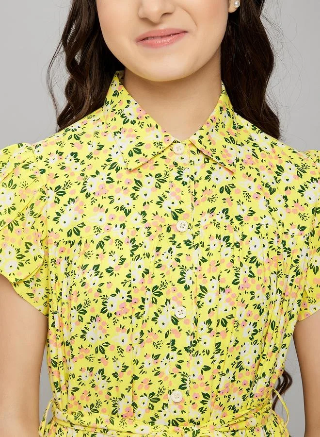 Stylo Bug Floral Belted Dress