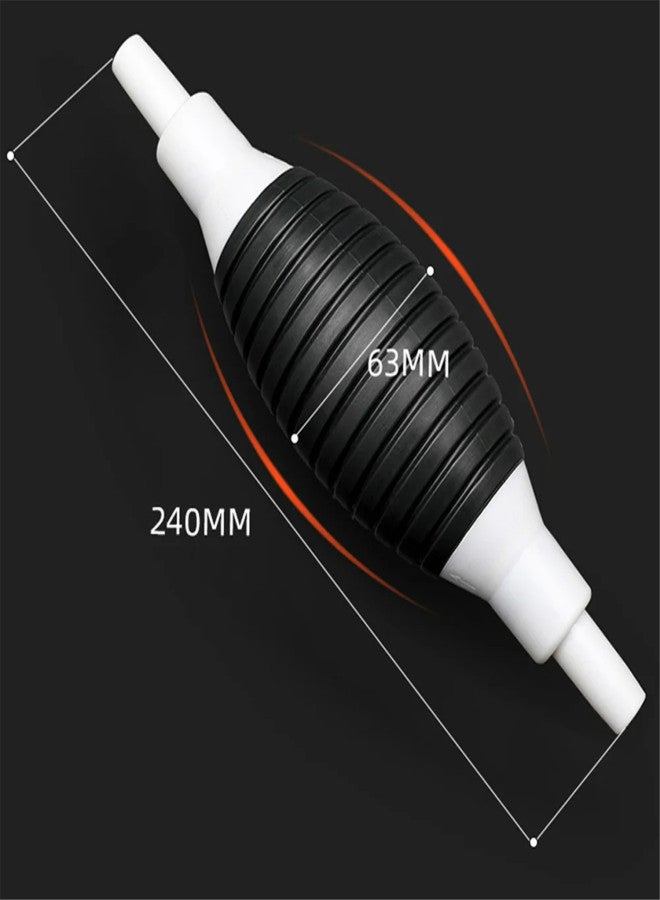 Generic Multifunction Liquid Sucker Pump, New Manual Fuel Transfer Pump Portable Siphon Pump for Gas Gasoline Oil Fuel Petrol Diesel Fluid Water Fish Tank (6.5ft) - Image 5