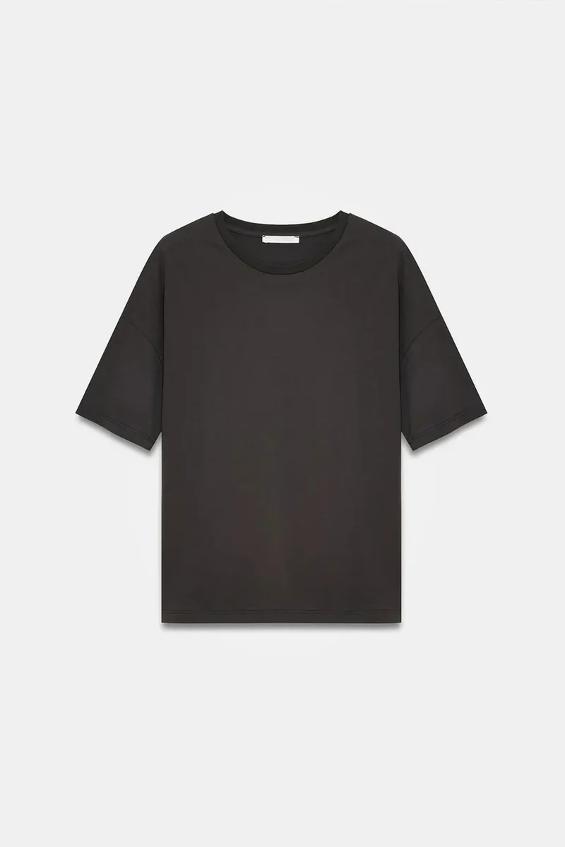 Dilvin Coffee Brown DILVIN Women's Cotton Crew Neck T-Shirt for Women | Best Price UAE