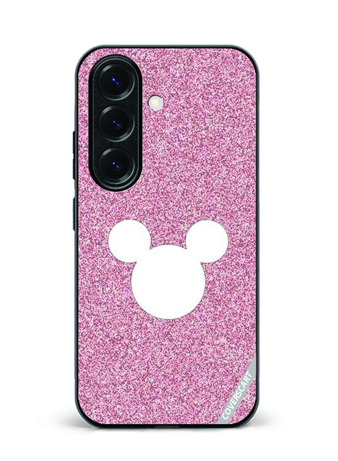 Protective Case Cover For Samsung Galaxy S25 Mickey Design Pink