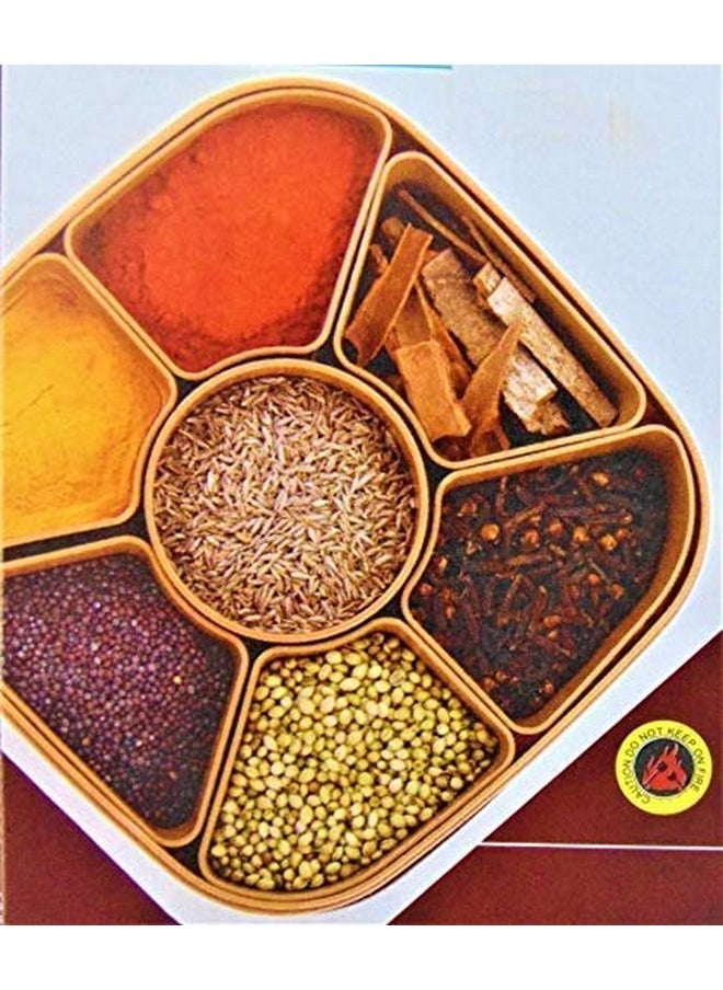 TDS Multi Ply Dabba 700 Ml Brown 1 Piece  - Image 1