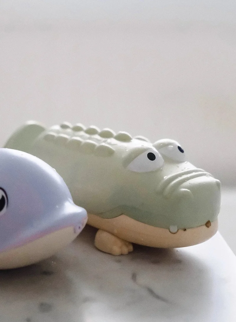 SUNNY LIFE Crocodile Water Squirter For Bath Time Or Swimming Pool In Pastel Green
