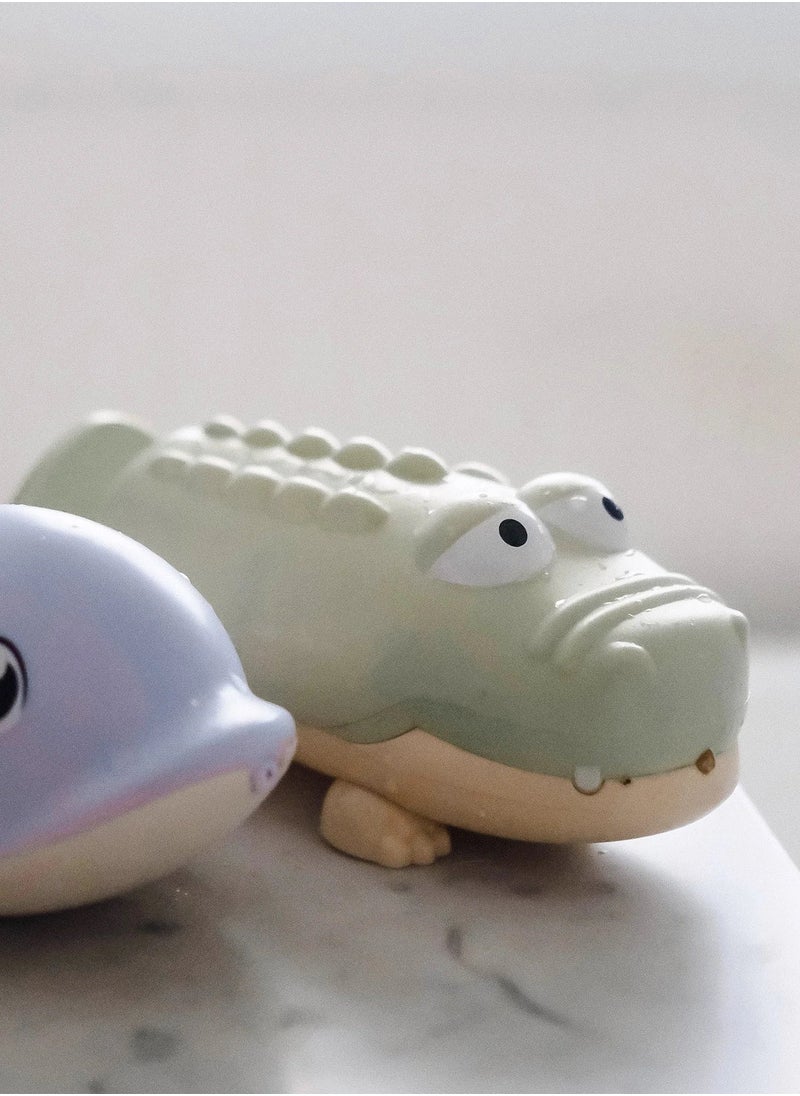 SUNNY LIFE Crocodile Water Squirter For Bath Time Or Swimming Pool In Pastel Green  - Image 5