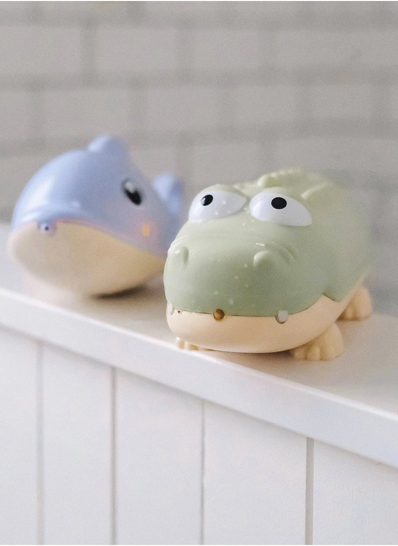 SUNNY LIFE Crocodile Water Squirter For Bath Time Or Swimming Pool In Pastel Green  - Image 4