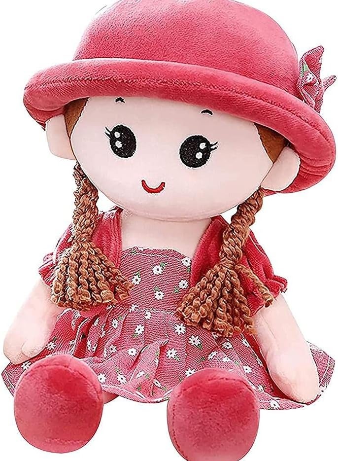 Raxoom Baby Girl Rag Doll Soft Stuffed Plush Doll Toy Cute Princess Doll Ragdoll Toy Children s Room Decoration - Image 2