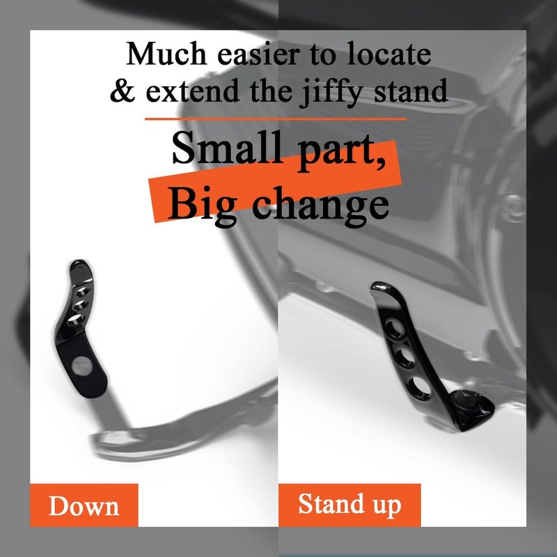 FOVPLUE Kickstand Extension for Harley Touring Models - Image 2